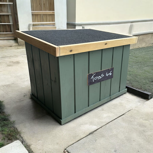 Wooden Artisan Outdoor Storage Chest - Wild Thyme